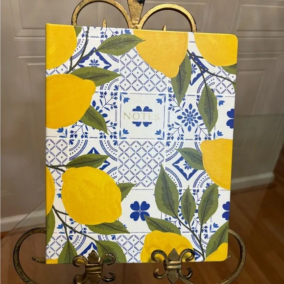 Lemon Patterned Notebook - Picture 5 of 6